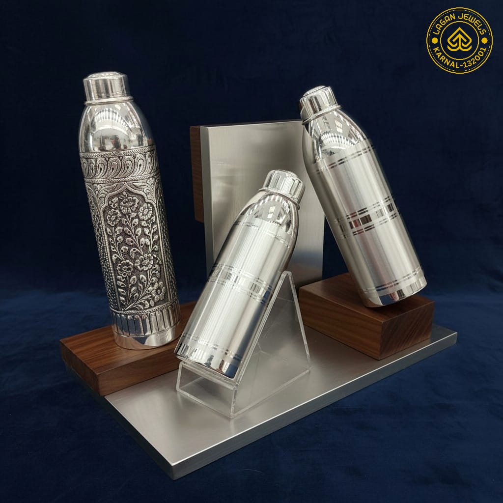 Silver bottle